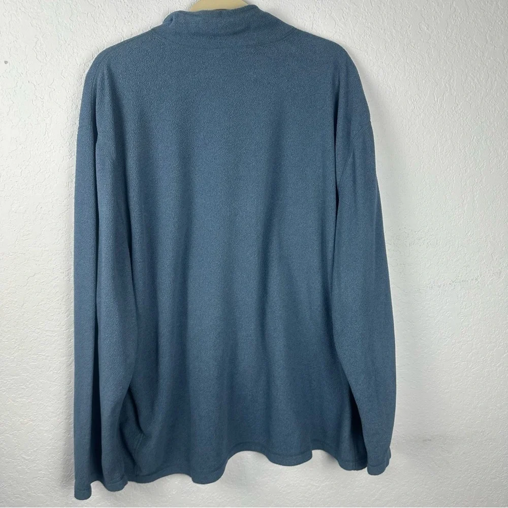 The North Face Men’s Blue Fleece 1/4 Zip Pullover XXXL